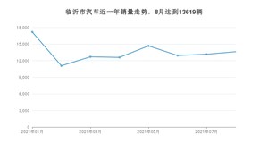 8月临沂市汽车销量数据统计 宏光MINI EV排名第一(2021年)