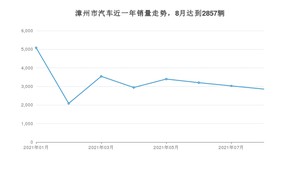 8月漳州市汽车销量情况如何? 宏光MINI EV排名第一(2021年)