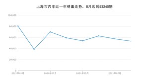 上海市8月汽车销量数据发布 朗逸排名第一(2021年)