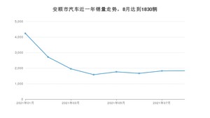 8月安顺市汽车销量情况如何? 宏光MINI EV排名第一(2021年)