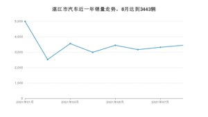 湛江市8月汽车销量 轩逸排名第一(2021年)