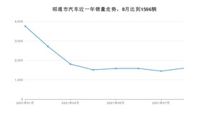 8月昭通市汽车销量数据统计 宏光MINI EV排名第一(2021年)