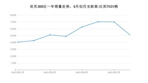 2021年8月坦克300销量多少？ 全国销量分布如何？