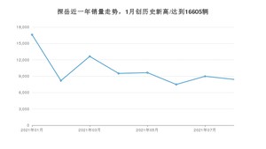 2021年8月大众探岳销量多少？ 全国销量分布如何？