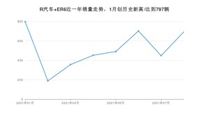 2021年8月R汽车 ER6销量多少？ 全国销量分布如何？