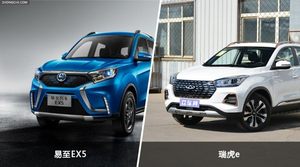 易至EX5和瑞虎e怎么选？ 参数/优惠/销量/口碑全面对比