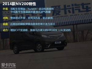 实用性进阶！ 测试郑州日产NV200 CVT版