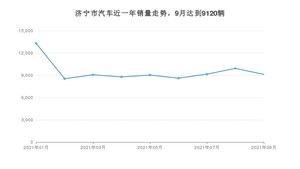 济宁市9月汽车销量数据发布 宏光MINI EV排名第一(2021年)