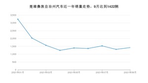 楚雄彝族自治州9月汽车销量统计 宏光MINI EV排名第一(2021年)