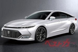 全新丰田皇冠轿车最新渲染图曝光 有望明年发布