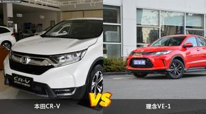 本田CR-V和理念VE-1哪个好？哪款车动力更强？