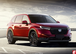 新一代本田CR-V最新渲染图曝光 有望明年上半年推出