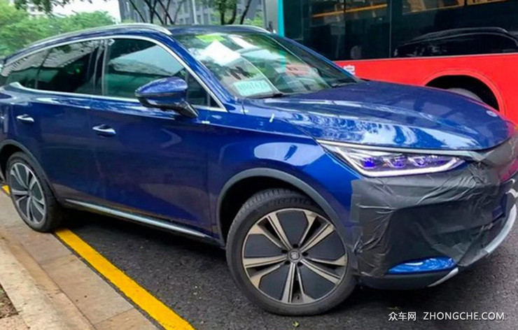新款比亚迪唐EV申报图曝光 发动机最大功率168kW