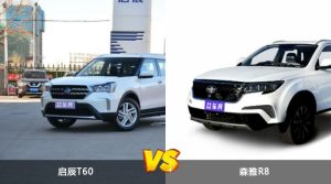 启辰T60和森雅R8哪个更值得入手？哪款车的用户评价更高？