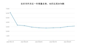 安庆市10月汽车销量统计 宏光MINI EV排名第一(2021年)