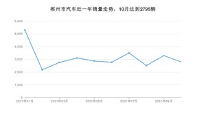 郴州市10月汽车销量统计 轩逸排名第一(2021年)