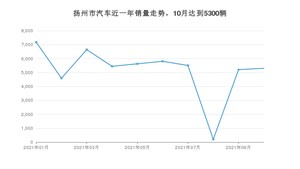 扬州市10月汽车销量 ID.4 X排名第一(2021年)