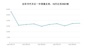 岳阳市10月汽车销量 轩逸排名第一(2021年)