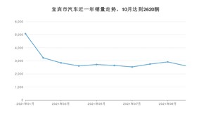 宜宾市10月汽车销量统计 朗逸排名第一(2021年)
