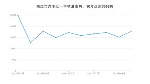 10月湛江市汽车销量数据统计 轩逸排名第一(2021年)