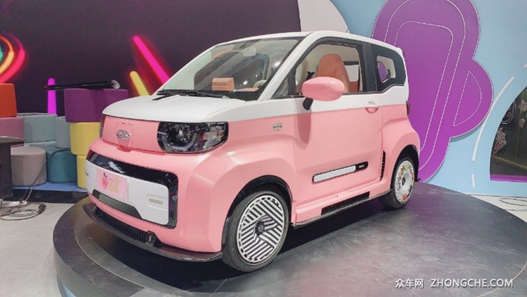 奇瑞QQ冰淇淋桃欢喜版确认量产 定于2022年春季上市
