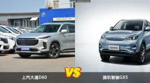 上汽大通D60和国机智骏GX5怎么选？  哪款车尺寸更大？