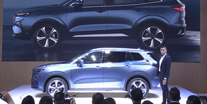 2021广州车展丨定位中型SUV 搭载1.5T发动机 江铃福特领睿亮相