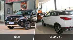 风行T5和BEIJING-X5哪个好？哪款车动力更强？