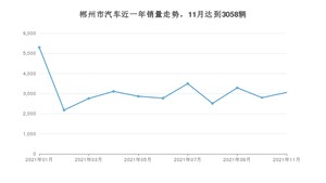 郴州市11月汽车销量统计 秦排名第一(2021年)