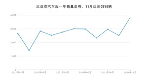 11月三亚市汽车销量数据统计 Aion S排名第一(2021年)