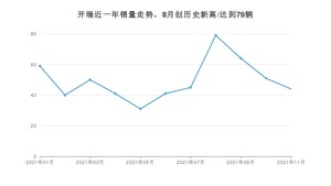 开瑞 11月份销量怎么样? 众车网权威发布(2021年)