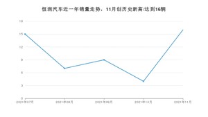 恒润汽车 11月份销量怎么样? 众车网权威发布(2021年)