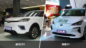 威马EX5和祺智EV哪个好？哪款车动力更强？