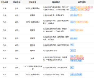 “独苗”途锐被爆三大通病投诉 进口大众何去何从？ 