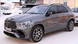 2023款奔驰AMG GLE63谍照首曝 新造型灯组 动力或保持不变