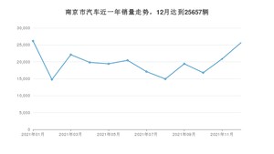 12月南京市汽车销量情况如何? Model Y排名第一(2021年)