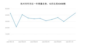 杭州市12月汽车销量统计 Model Y排名第一(2021年)