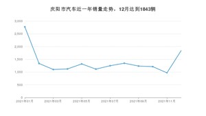 12月庆阳市汽车销量数据统计 BEIJING-X3排名第一(2021年)