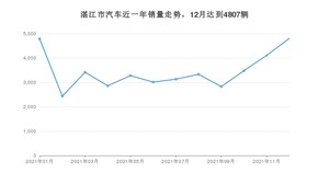 湛江市12月汽车销量统计 轩逸排名第一(2021年)