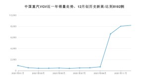 中国重汽VGV 12月份销量怎么样? 众车网权威发布(2021年)