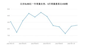 2021年12月北京BJ80销量如何？ 在SUV车型中排名怎么样？