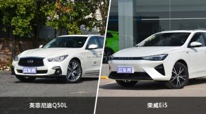 英菲尼迪Q50L和荣威Ei5哪个更值得入手？哪款车的用户评价更高？