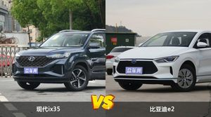 现代ix35和比亚迪e2哪个更值得入手？哪款车的用户评价更高？