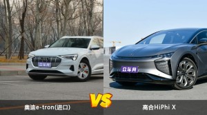 奥迪e-tron(进口)/高合HiPhi X全面对比 哪款车的销量更高？