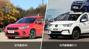 北汽昌河A6和北汽新能源EC3怎么选？  哪款车尺寸更大？