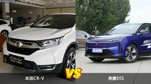 本田CR-V和奔腾E01哪个更值得入手？哪款车的用户评价更高？