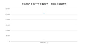 南京市1月汽车销量统计 宝马3系排名第一(2022年)