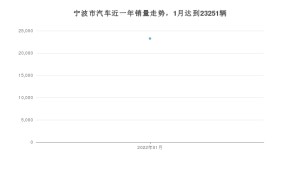 宁波市1月汽车销量 宝马3系排名第一(2022年)