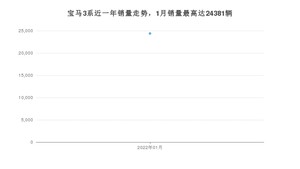 2022年1月宝马3系销量数据发布 共卖了24381台
