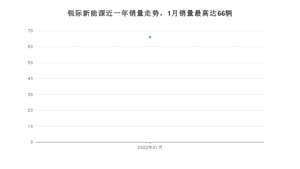 2022年1月福特锐际新能源销量数据发布 共卖了66台